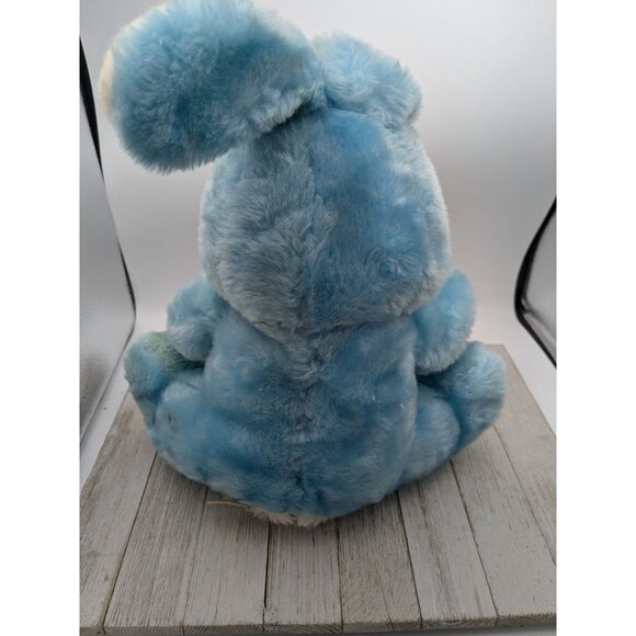 Vintage Cuddle Wit Blue Rabbit Easter Bunny Stuffed Animal 16" - Picture 2 of 6